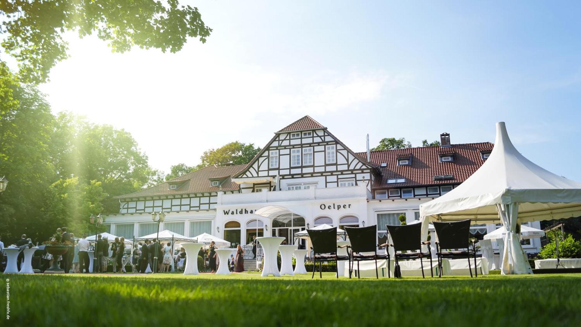 Hotel Waldhaus Oelper Braunschweig Exterior foto